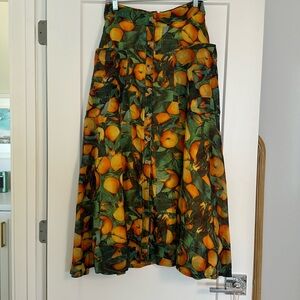 Maeve Oranges Skirt